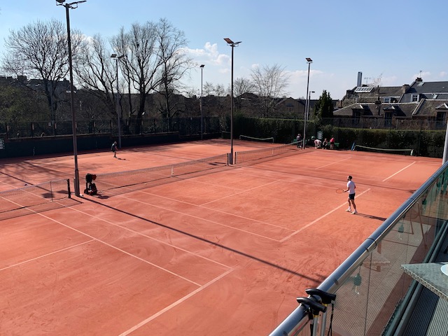 Western tennis in the Spring